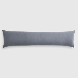NWOT QUINCE 12x48 European Linen Oversized Lumbar Pillow Cover Nightfall 6723